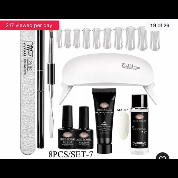 Poly Nail Extension Kit - Picture 2 of 4